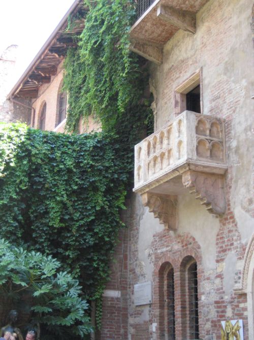 Balkon romeo und Julia, Verona